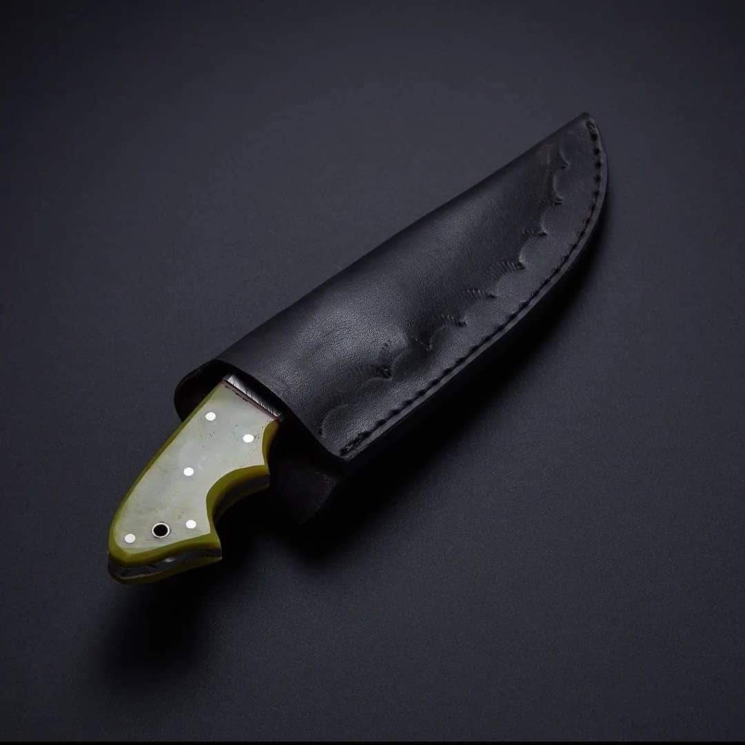 Custom Damascus Skinning Knife