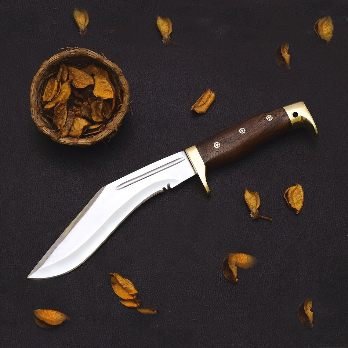 Handmade D2 Steel kukri Knife