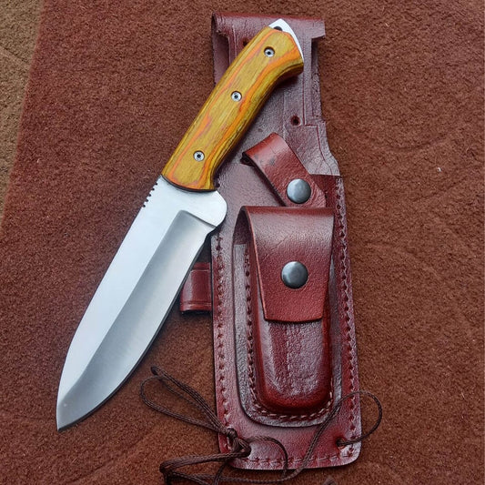 Handmade D2 SteelHunting Knife