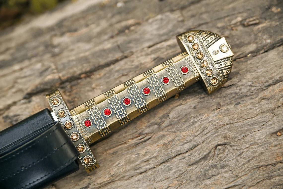Handmade Ragnar Lothbrok Viking Sword , Viking Sword of King Ragnar Lothbrok Vikings Ragnar Medieval Sword