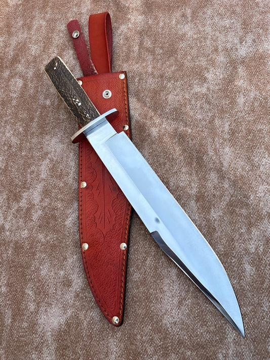 Custom Handmade D2 Steel Bowie Knife