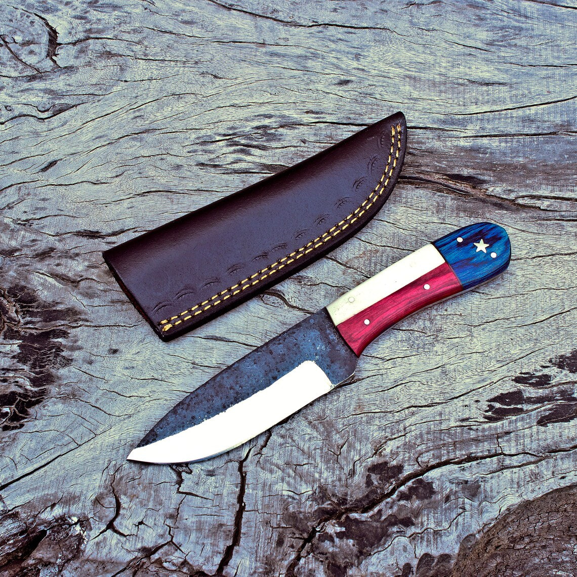 Forged in Fire: Handcrafted Full Tang High Carbon Steel Skinner Knife