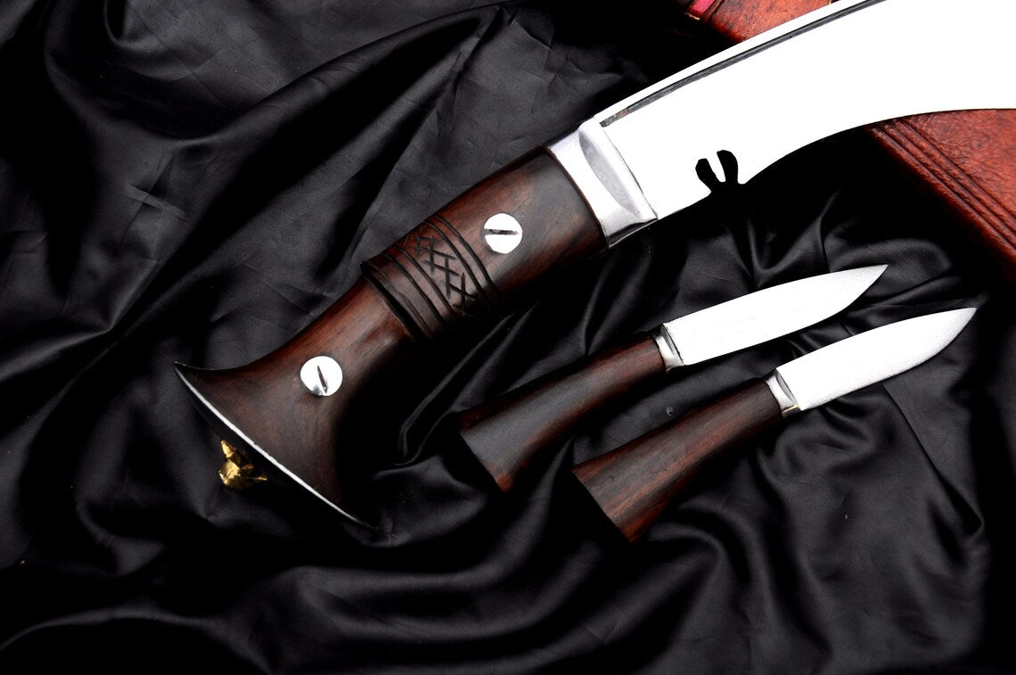 18 inches Long Blade kukri knife-khukuri-Hand forged-Heat treated-Sharpen-Ready to use-working-Full tang-Handmade khukuri knife