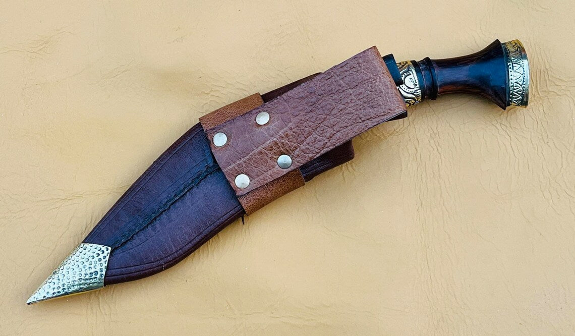 8 inches Mini Jungle Prince Khukuri-Hand Forge Gurkha Knife-Most Exclusive Kukri-Tempered-Sharpen-Ready use-Hand forged
