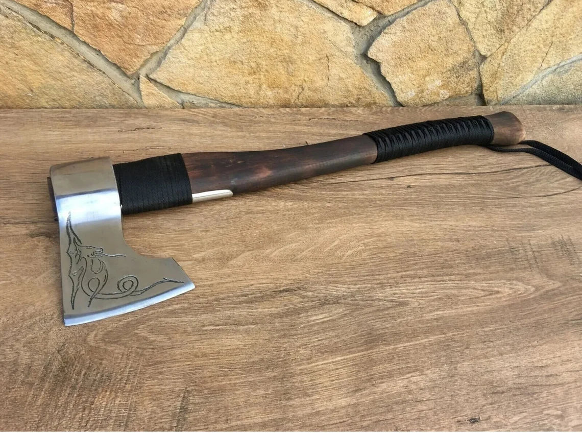 Custom Handmade High Carbon Steel Viking Tactical Tomahawk Hatchets axe
