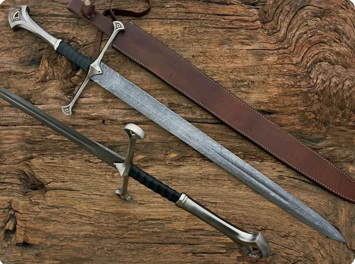 !!! King Aragorn Sword !!! Custom Handmade Damascus Steel Sword