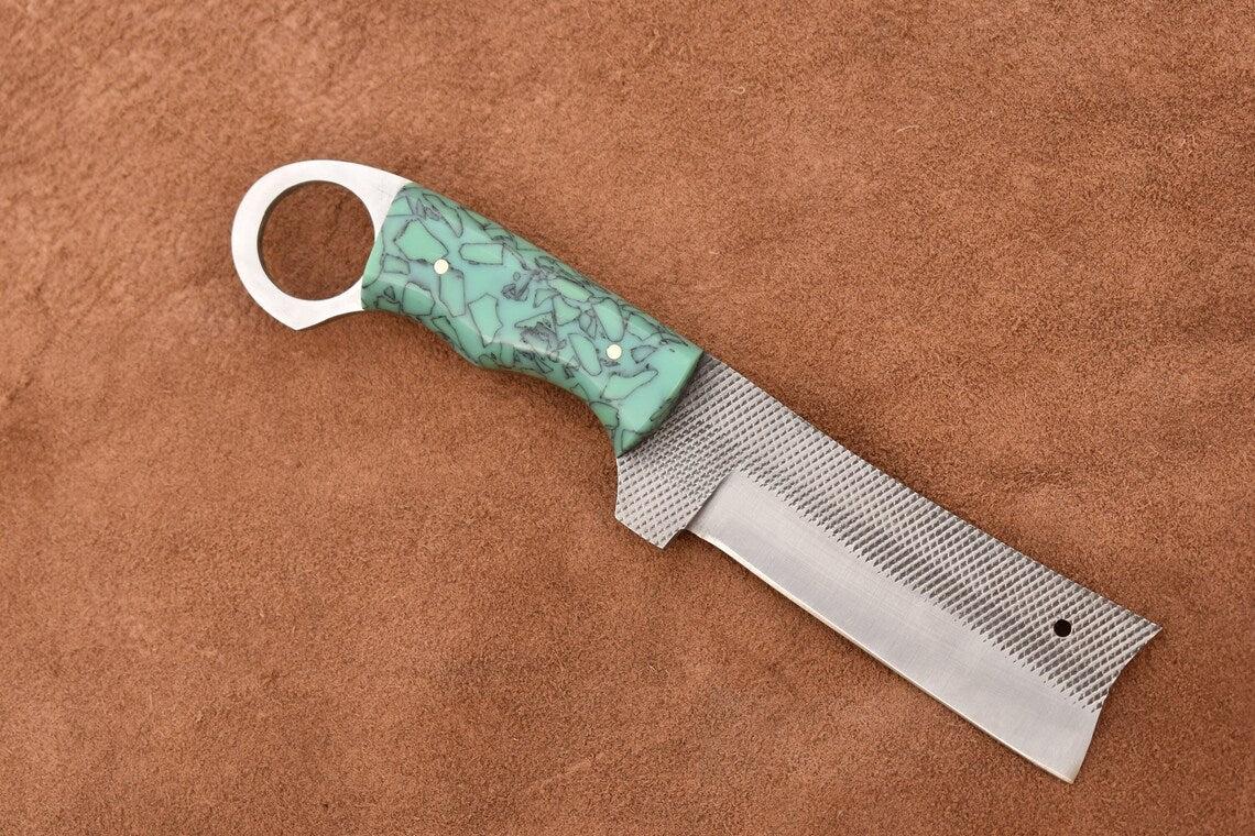 Beautiful Handmade CowBoy Bull Cutter Knife