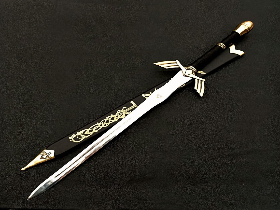 CUSTOM Hand Forged Stainless Steel The LEGEND of ZELDA Full Tang Skyward Link's Master Sword