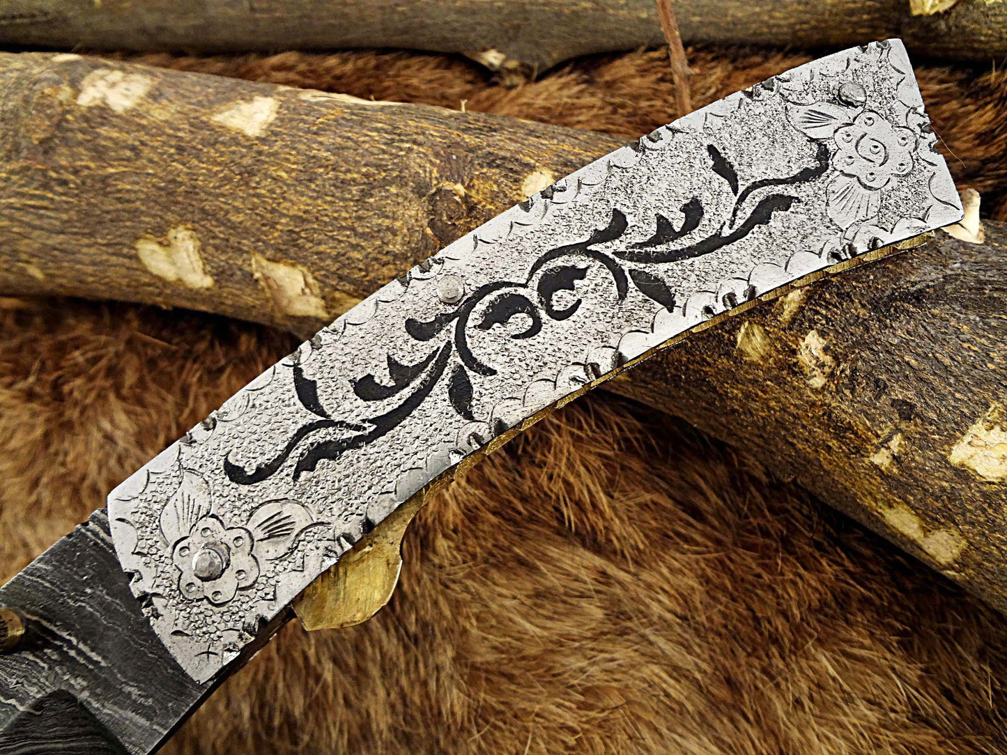 Handmade Full Damascus Pocket Knife